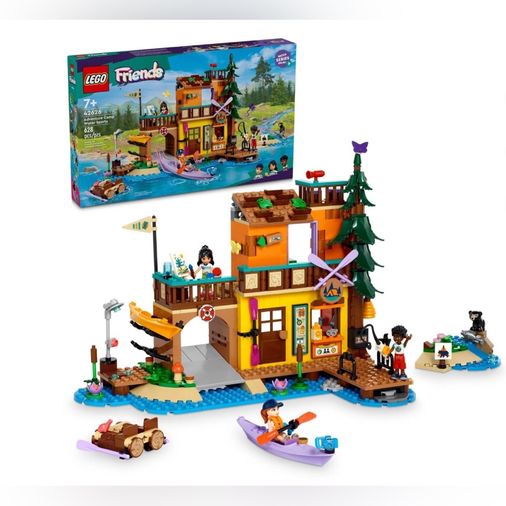 Brand New ~ Factory Sealed LEGO Friends Adventure Camp Water Sports for Ages 7+
